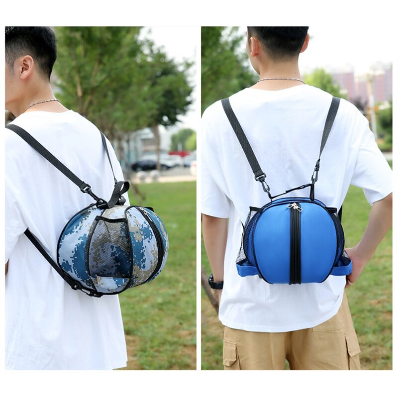 Large Capacity Backpack Basketball Bag Not Easy To Loose Smooth Two-way Zipper Gym Sports Bag Durable Removable Shoulder Strap