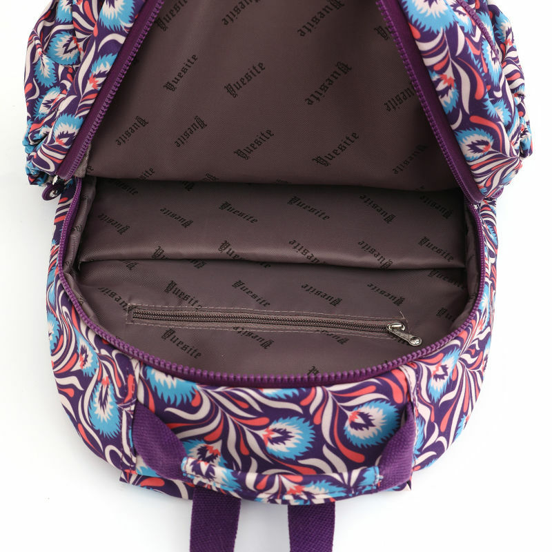 2023 Женская дорожная сумка из ткани Оксфорд с принтом, Модный Большой Вместительный простой рюкзак, большой рюкзак для походов