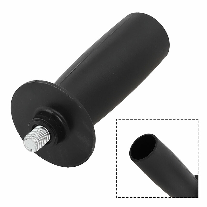Power Tools Angle Grinder Handle M10-113mm Metal Plasic Plastic Handle Black Comfortable Grip Convenient To Install