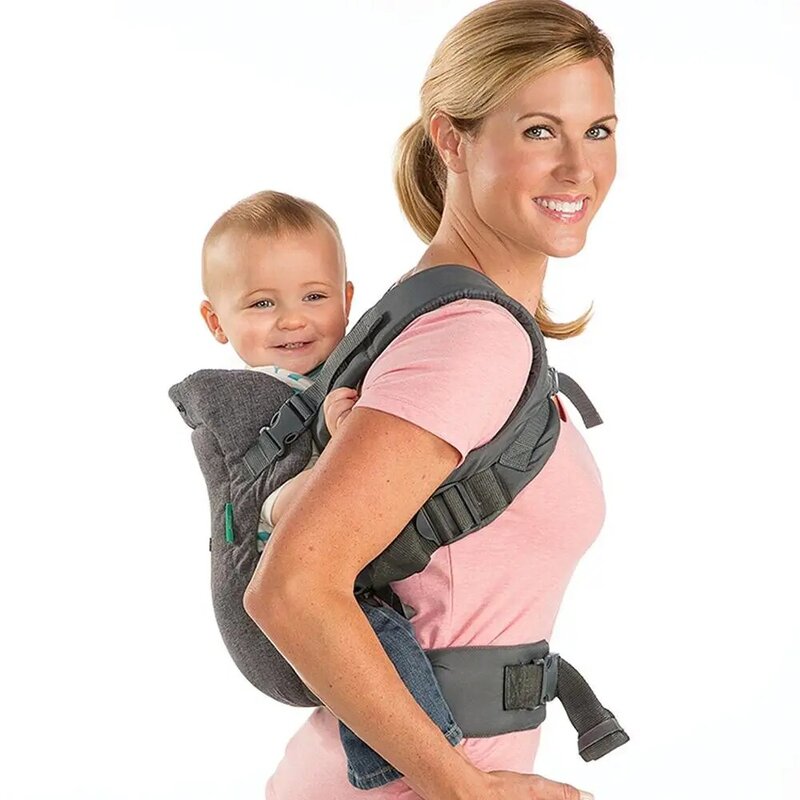 Correa de hombro para bebé, mochila portátil para niños, gruesa, ergonómica, Sudadera con capucha, canguro