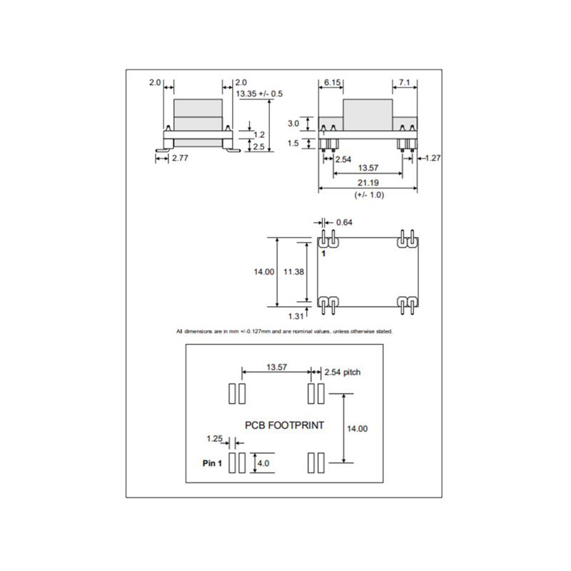 DP9900M Pin to PiN AG9900M POE Module 5V 1.8A IEEE802.3Af Isolated POE Module