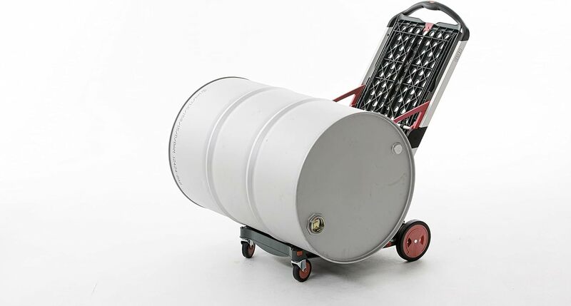 CLAX® Oryginalny wyprodukowany w Niemczech Wielofunkcyjne, funkcjonalne, składane wózki Mobilny składany wózek na zakupy ze schowkiem