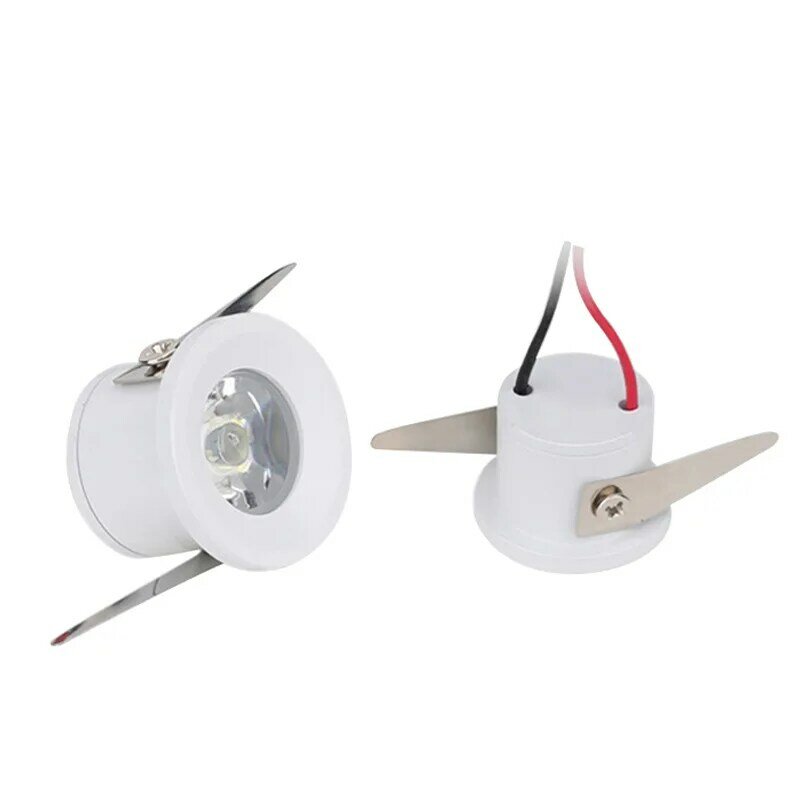 Mini luz led para armario 1W mini led downlight AC85-265V Mini lámpara led blanco cálido blanco rojo verde azul Amarillo Blanco frío RoHS CE