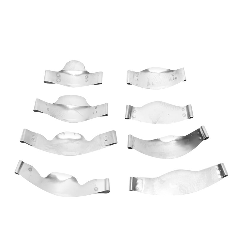 Kits de matriz Dental Universal, contorneado sillín, Metal, Matrices No.1.330 50um con Clip de resorte, herramientas de restauración Dental, 36 unids/set por juego