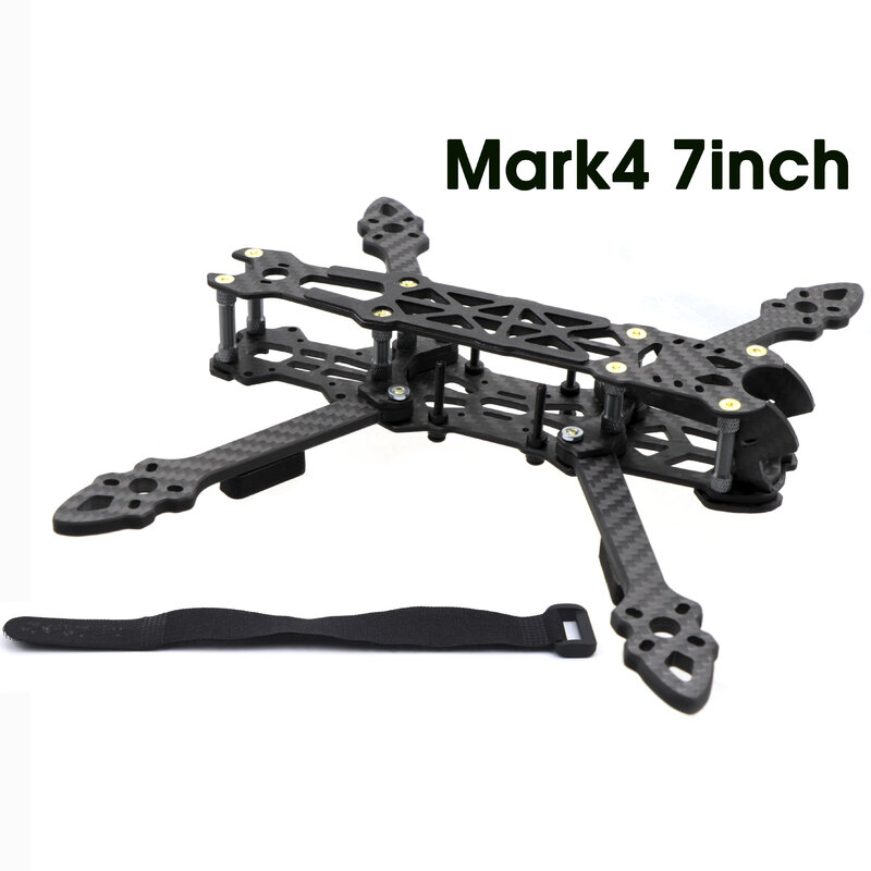 Mark4 Mark 4 Kit rangka gaya bebas Drone, 7 inci 295mm ketebalan lengan 5mm untuk Mark4 FPV balap Quadcopter gaya bebas