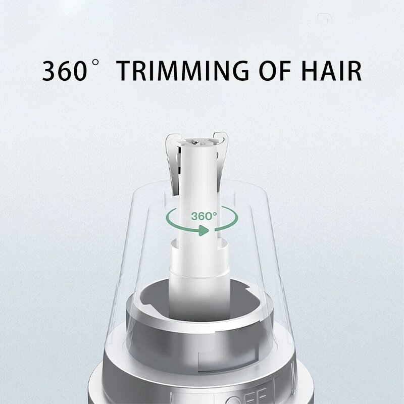كيمي 4in1 قابلة للشحن الأنف الأذن الشعر المتقلب للرجال والنساء التهيأ عدة الكهربائية الحاجب اللحية تريمر الأنف والأذن المتقلب