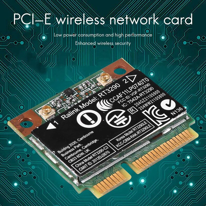 Bezprzewodowa karta sieciowa 3X RT3290 150 Mb/s Wi-Fi kompatybilna z Bluetooth dla HP Pavilion G7-2000 Ralink 802.11B/G/N