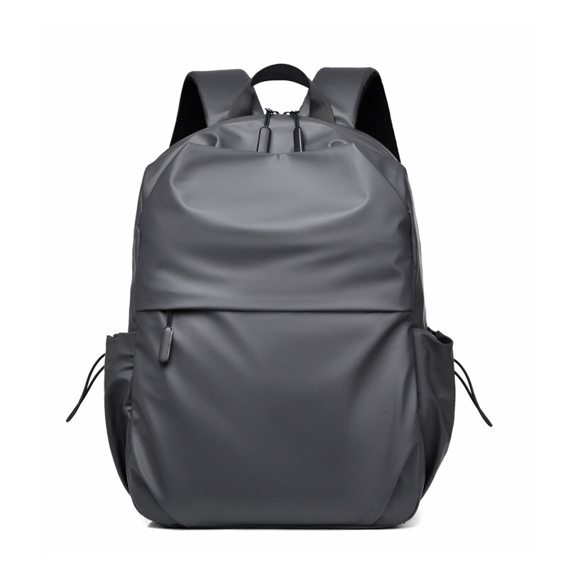 Вместительный однотонный рюкзак для мужчин и женщин, модная дорожная сумка для компьютера, школьный ранец для студентов