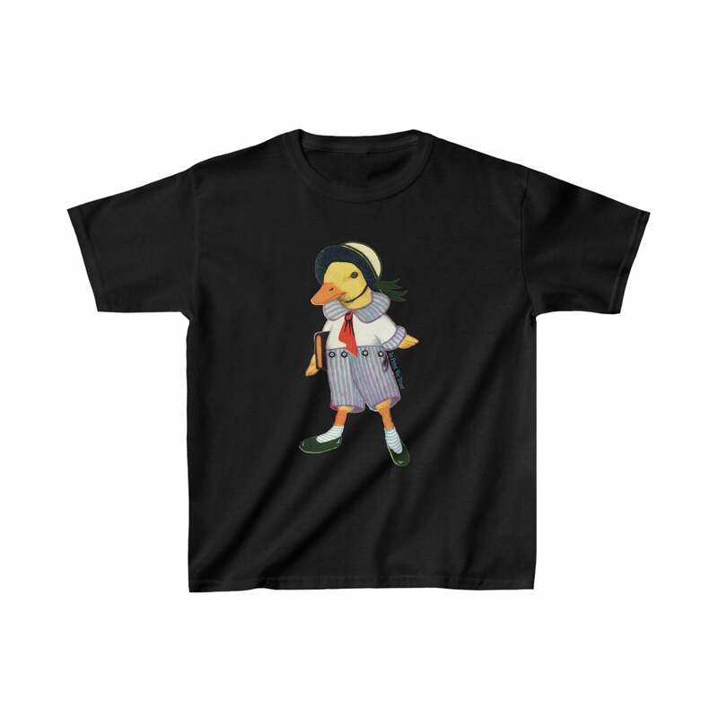 Y2k kawaii duck аниме с коротким рукавом Kawaii Эстетическая Футболка harajuku летняя гранж Тонкий Топ сказочная винтажная графическая детская футболка