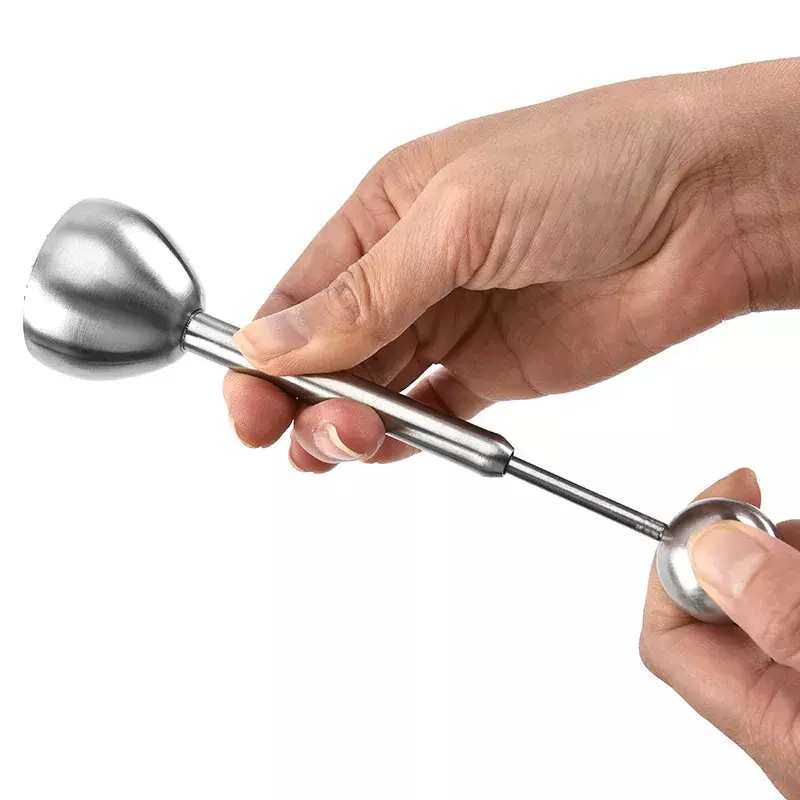 Topper per uova sode in acciaio inossidabile Top Kitchen Tool Cutter Knocker Opener accessori per uova Gadget da cucina