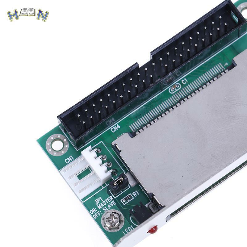 Adaptador de tarjeta flash compacta CF de 40 pines a 3,5 IDE, convertidor PCI, soporte de panel trasero