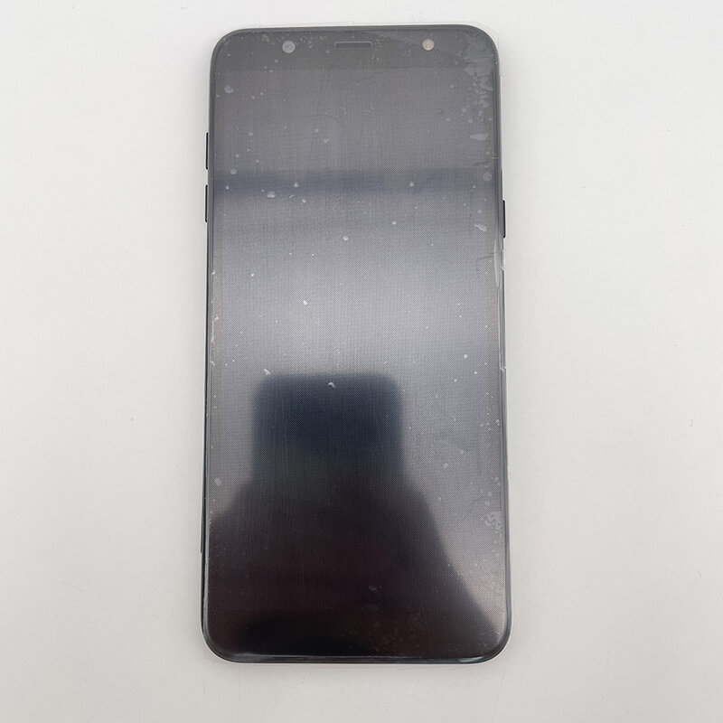 Originele Unlock Gebruikt Samsung Galaxy A6 (2018) A605f Dual Sim 3Gb 32Gb Rom 6.0 "16mp Android Vingerafdruk Smartphone Mobiele Telefoon