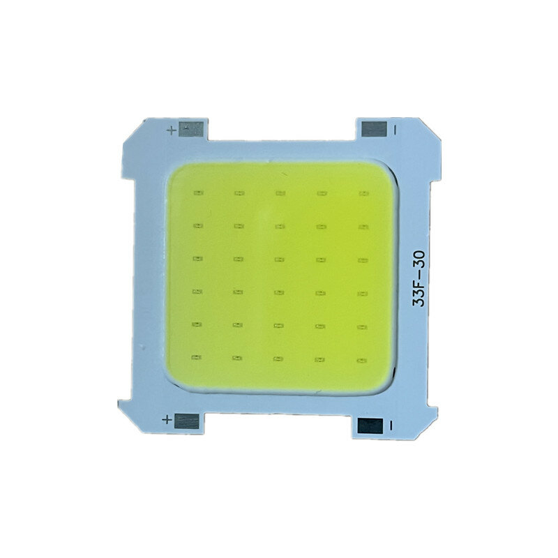 CHIP LED COB para minillavero portátil USB, linterna de bolsillo para acampar al aire libre, CC 2,8-3,2 V, máx. 5-15W, 500-1500lm, 10 piezas
