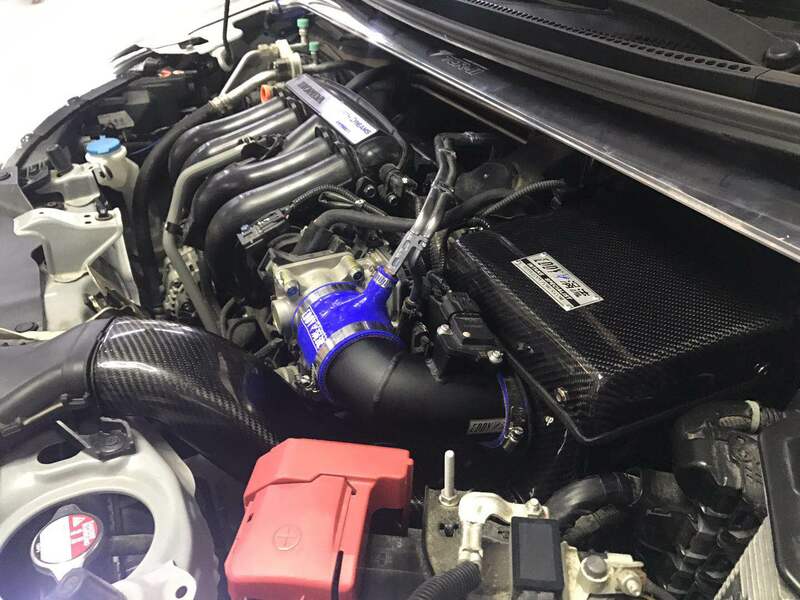 EDDYSTAR-kit de admisión de aire frío, sistema de admisión de aire frío de alto rendimiento para Honda Fit GK5