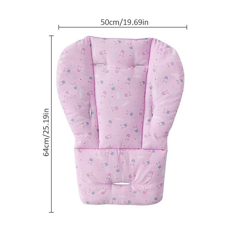 Универсальный мягкий хлопковый коврик для детской коляски, сиденье для детской коляски, подушка для детской коляски