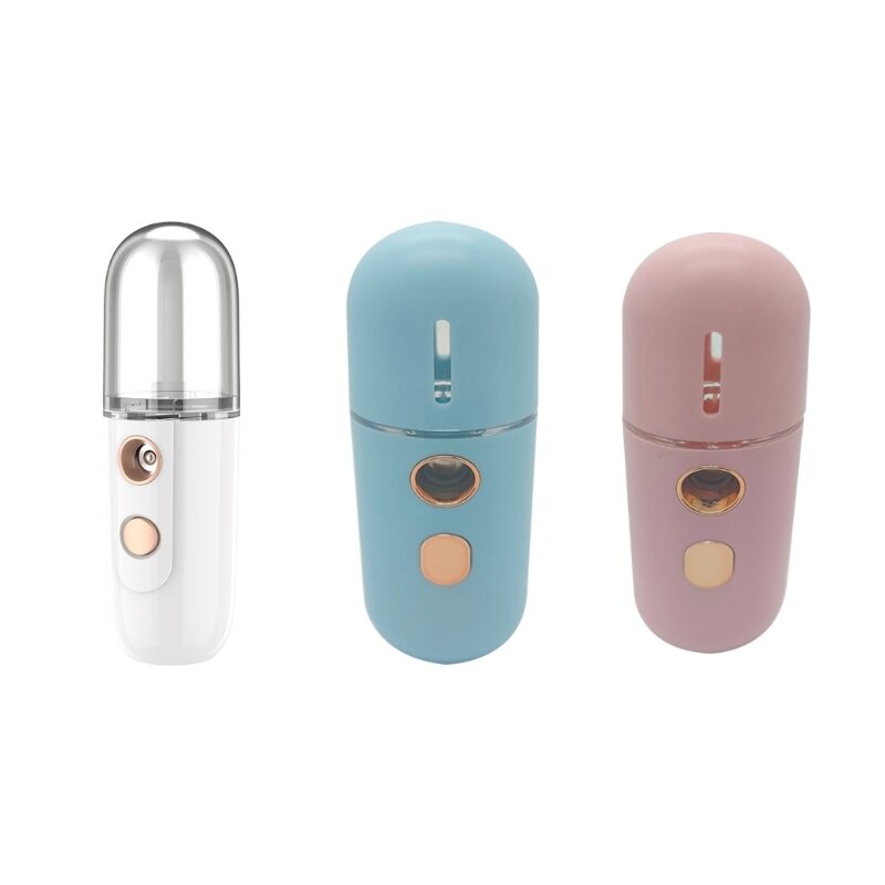 Mini Face Humidifier Portable Sprayer USB Rechargeable Handy Skin Care Machine for Hydrating Daily Dropship