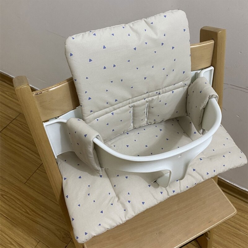 Kinderstoelkussen Katoenen stoelhoezen voor baby's Comfortabel waterdicht kussen