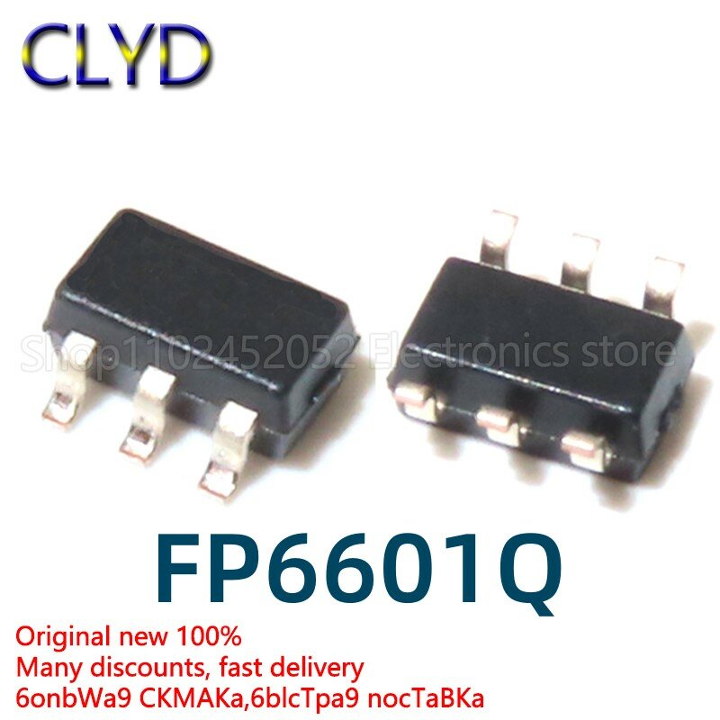 1 pçs/lote novo e original fp6601q fp6601qs6b qc3.0 chip de identificação de carga rápida ic chip SOT23-6