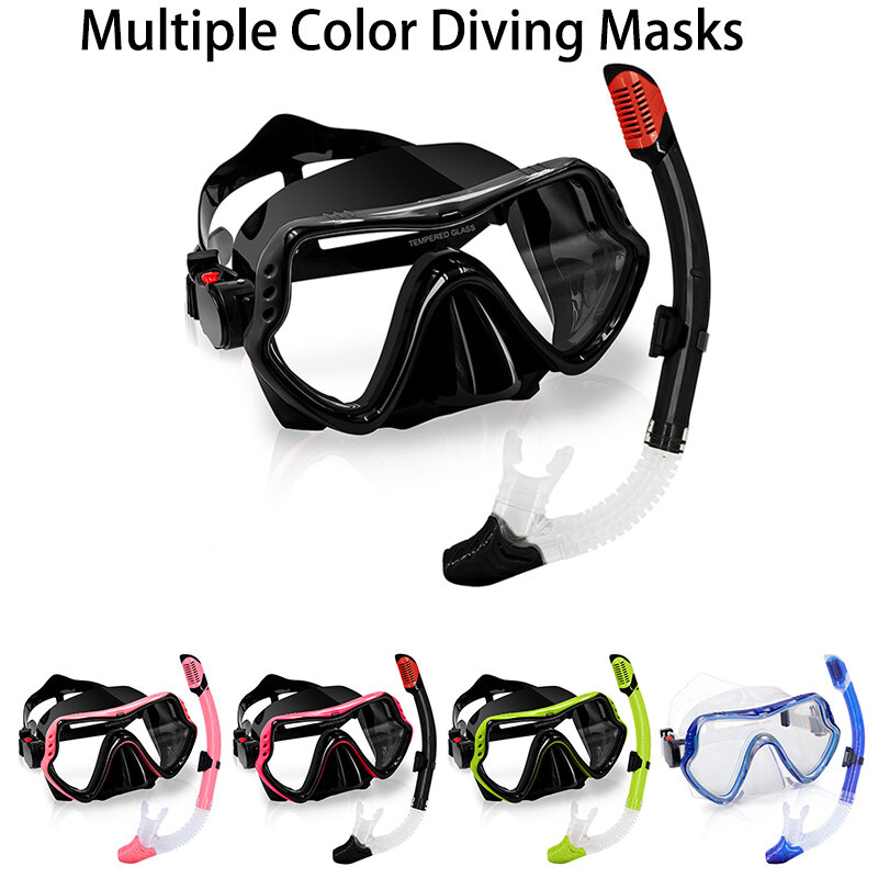 KINSUNFOO-قناع الغوص المهنية ، نظارات غطس ، مجموعة أنبوب السباحة الغوص الحر للبالغين