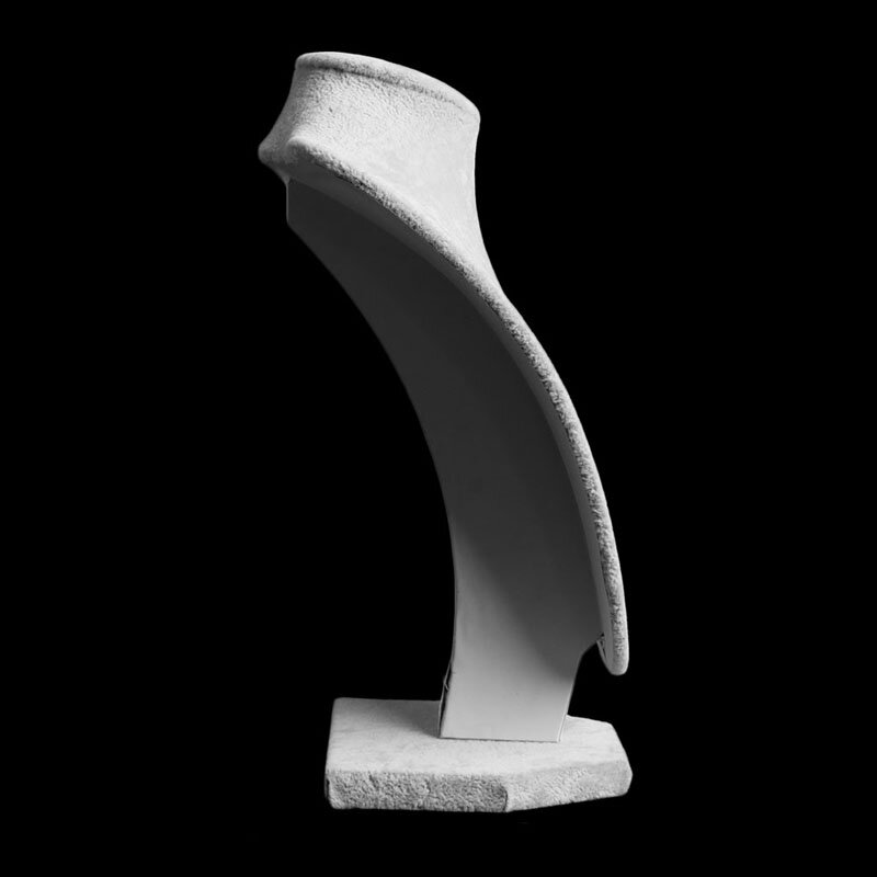 Aksamitny naszyjnik na popiersie 3D biżuteria łańcuszek organizator Model manekina stojak wystawowy uchwyt na naszyjnik uchwyt