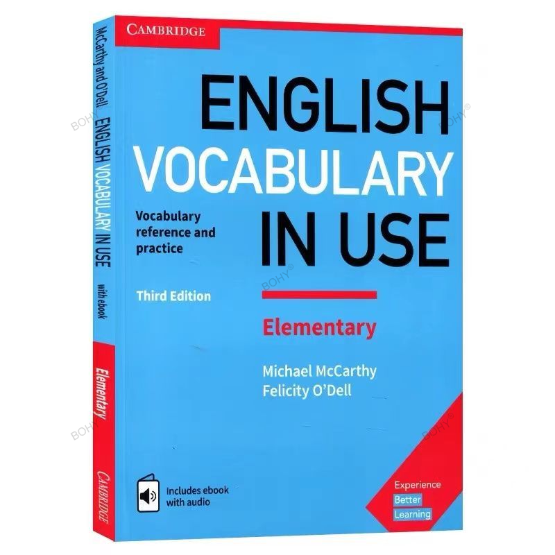 Colored Cambridge University English Vocabulary In Use Series Blue Bible Books Free Audio Send Your Email