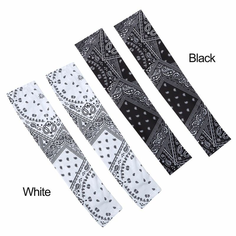 UV Accessories Running Fishing Cycling Cooling Sun Protection Long Gloves Arm Sleeves Hand Cover Ice Silk Sleeves