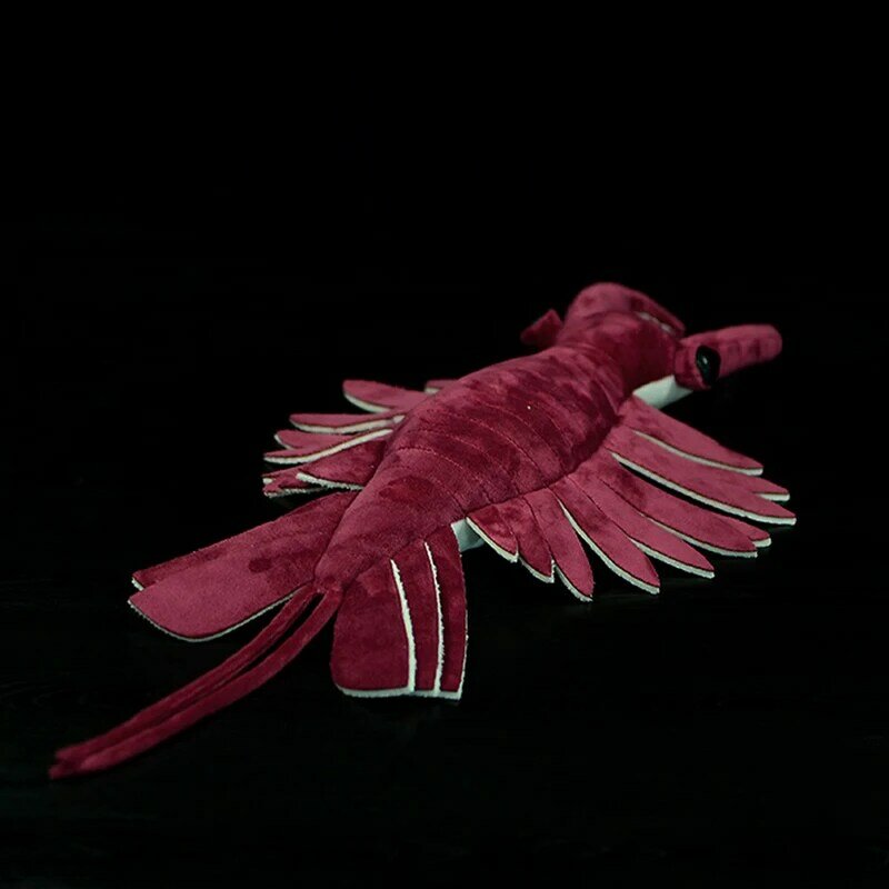 53cm śliczne anomalis pluszowe zabawki symulacji łopata w kształcie krewetki oryginalna seria paleontologii stworzeń morskich lalka Model dzieci prezent