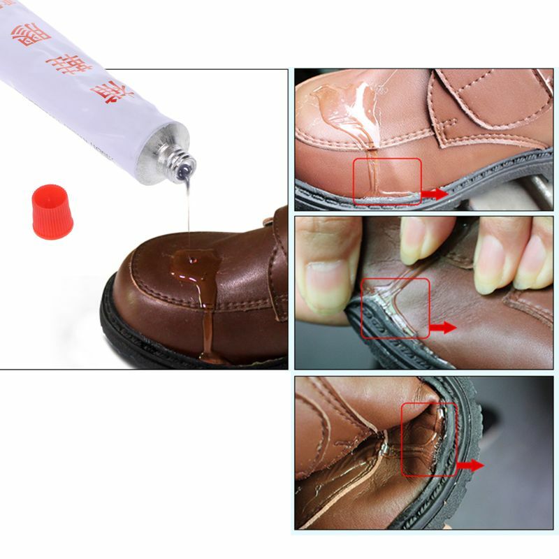 Superpegamento para zapatos, adhesivo fuerte para hogar, oficina, suministros reparación zapatería, 10ml, D5QC