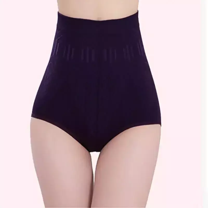 10Pc/lot Women High Waist Shaping Shapers Panties Breathable Body Slimming Tummy Underwear Trainer Underpant Knickers