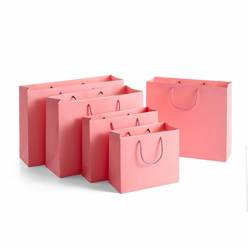 Weihnachts geschenke Hochzeits fabrik liefert Taschen, um Produkte Verpackung für kleine Unternehmen Papiertüte zu verpacken