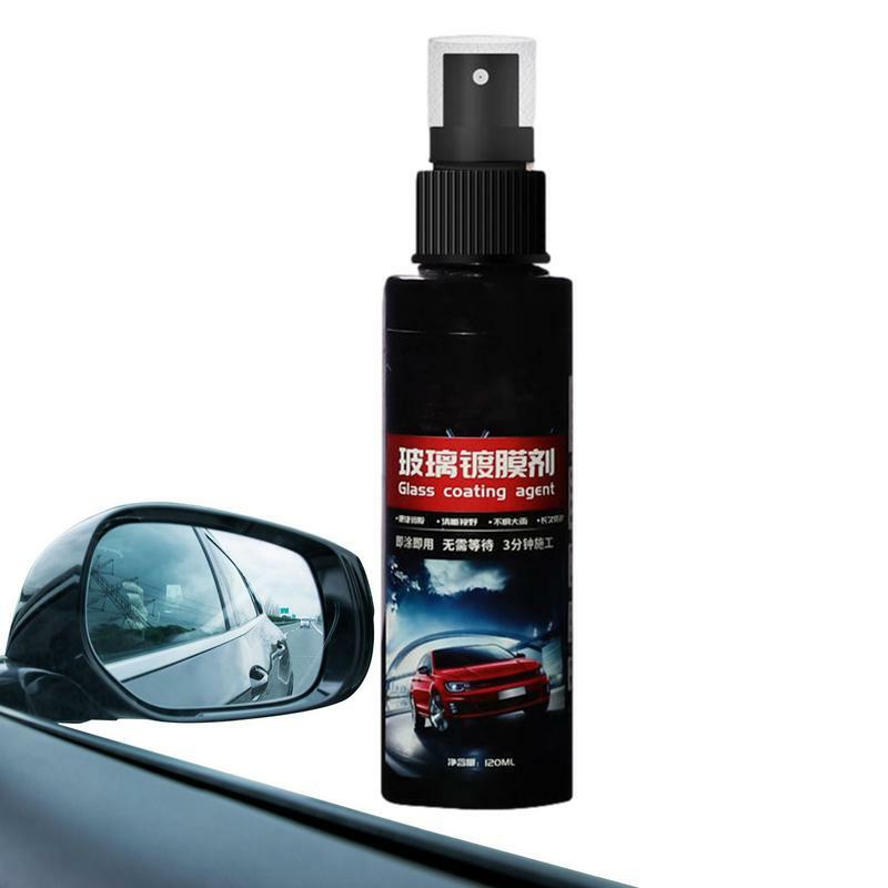 Spray anti-buée pour lunettes, agent anti-buée pour pare-brise de voiture, revêtement de protection hydrophobe, 120ml