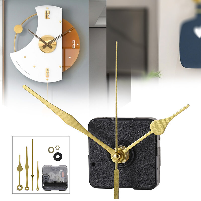 Movimiento de reloj de cuarzo para sala de estar, reloj de mesa pequeño, accesorios de reloj de pared precisos, 1 movimiento de reloj DIY de segunda clase