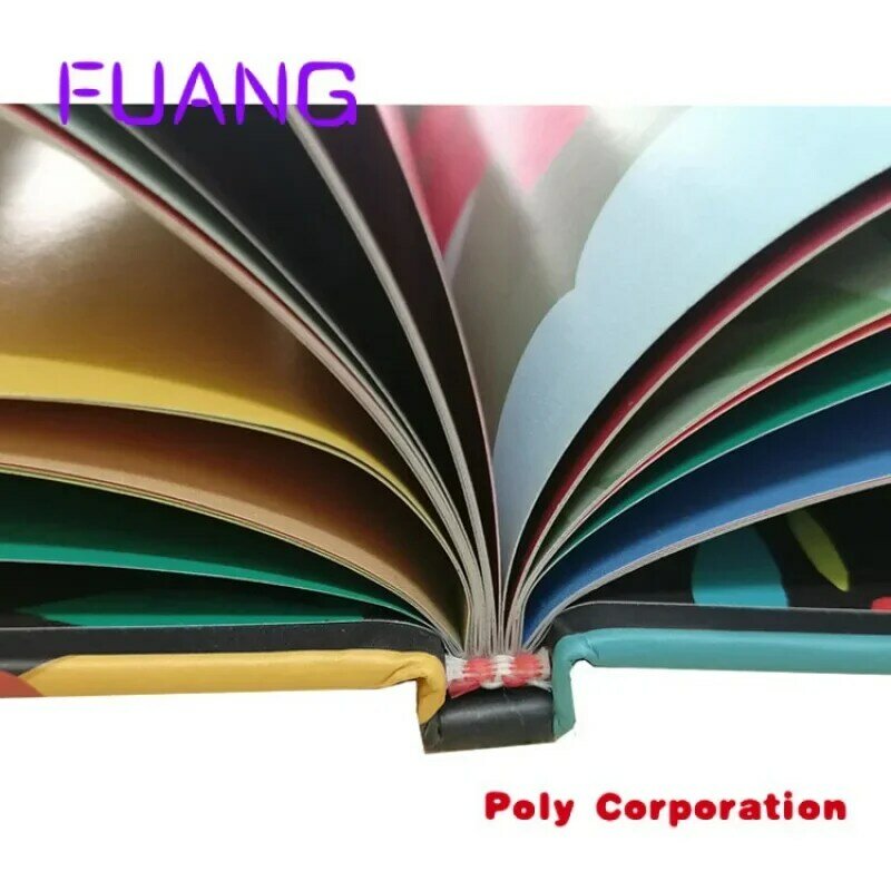 Educacional Hardcover Book Printing Service, Eco-friendly, alta qualidade, papel de arte, personalizado
