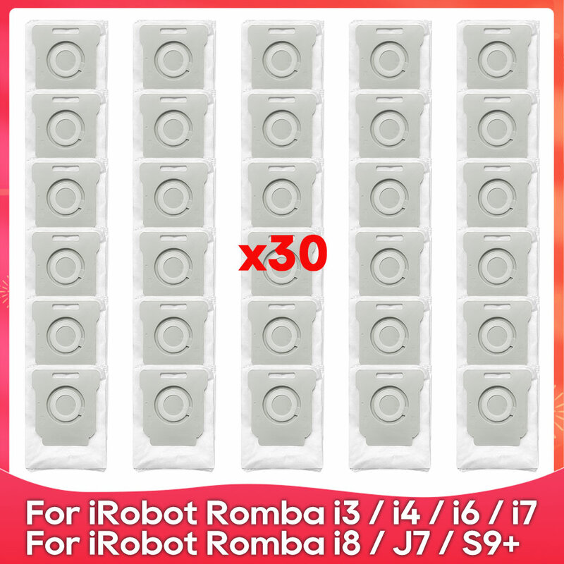 Aspirateur Robot iRobot i3 + / i4 i4 + / i6 i6 + / i7 i7 + / j7 j7 + / i8 + / S9 S9 +, sacs d'élimination de la saleté, pièce de rechange