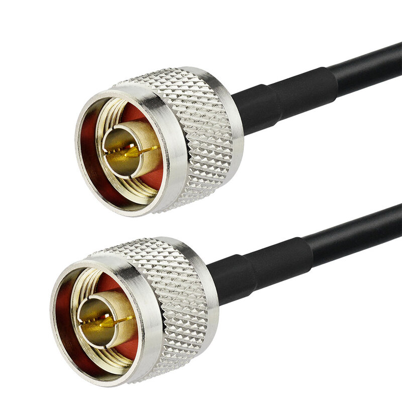 Superbat N-type Plug Ke Male Pigtail RF Coaxial Cable KSR195 100Cm untuk Antena Wifi