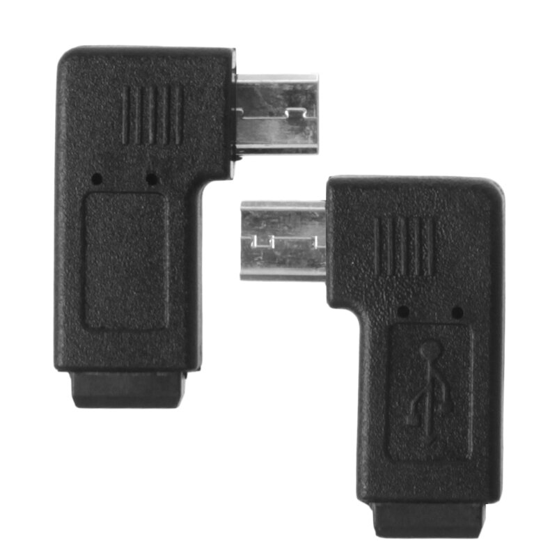 Bộ Chuyển Đổi Đồng Bộ Dữ Liệu Mini USB 5Pin Nữ Sang Micro USB Góc Trái & Phải 90° Dropship