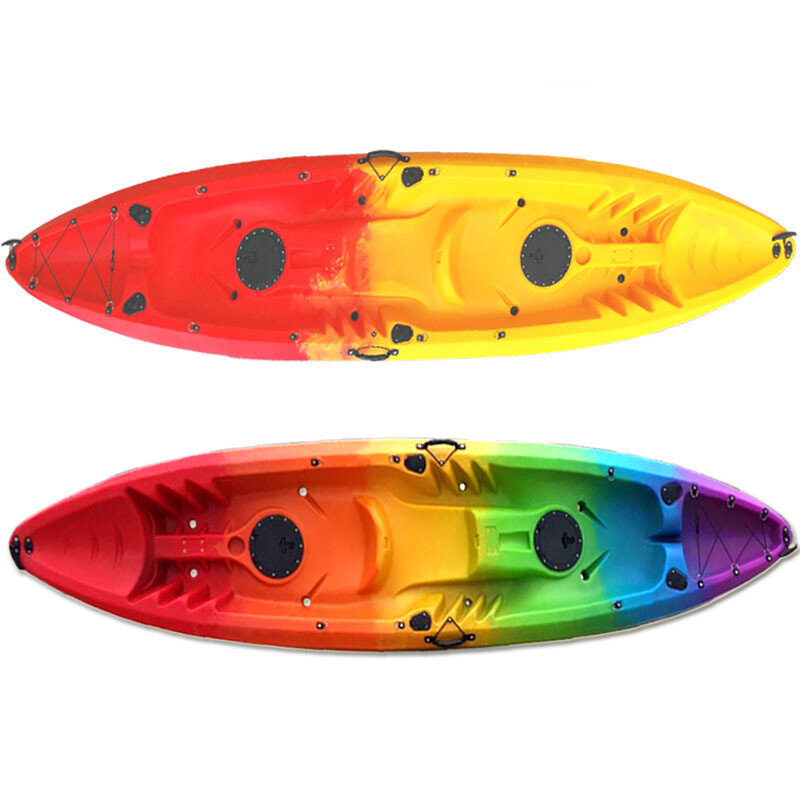 Professional Sea Ocean Water Inflatable Single Fishing Kayak with Paddles
