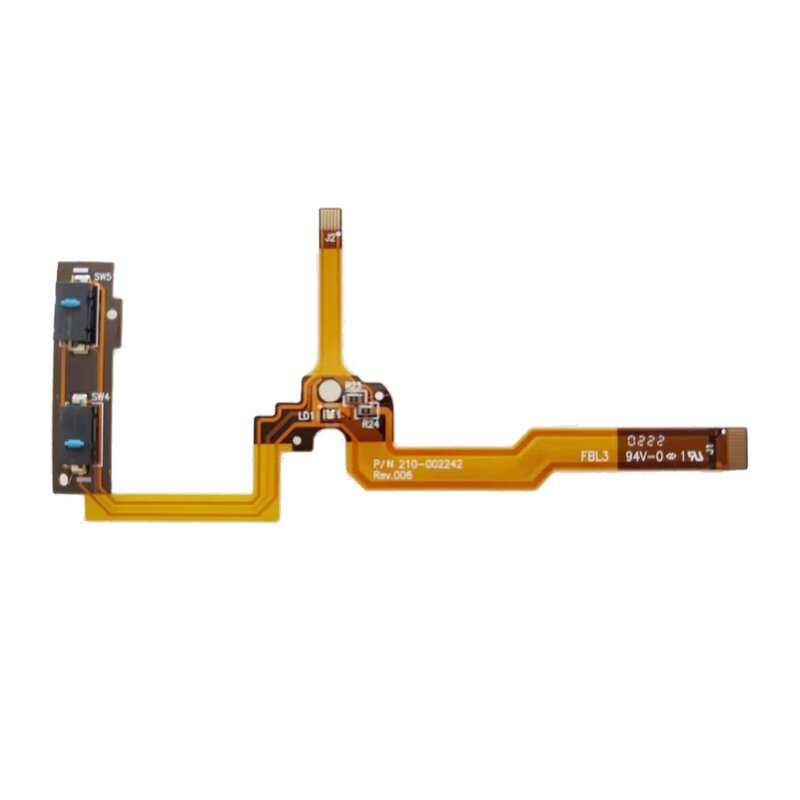 Cable de placa de circuito para Logitech G Pro X, teclas laterales de ratón superligeras, Cable plano Flexible, teclas laterales de ratón, placa base