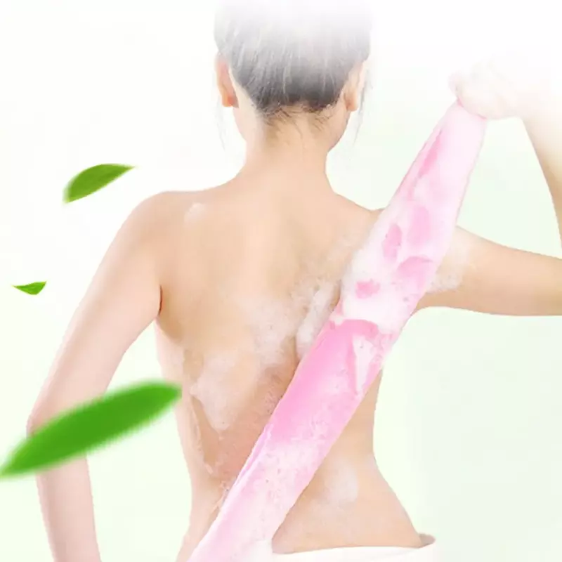Peeling Bad Tuch Dehnbar Zurück Körper Massage Pinsel Dusche Zubehör Hautpflege Reinigung Werkzeug Waschlappen Pinsel Wäscher