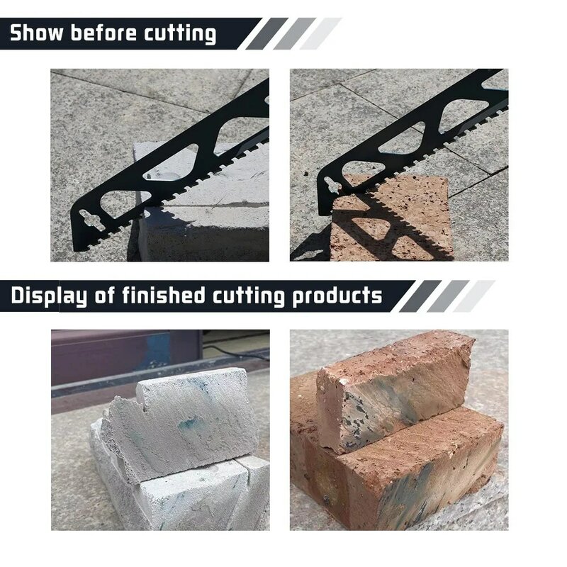 Carbide Alloy Reciprocating Saber Saw Blades Bubble Brick Hollow Brick Concrete Stone Demolition Cutting Tools Renovator Saws