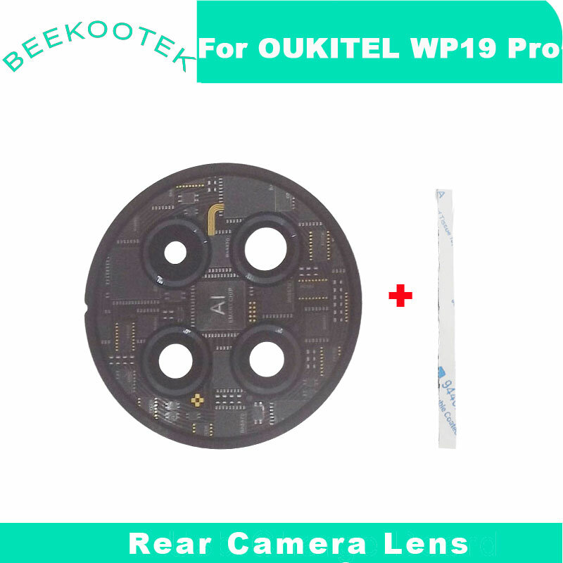 Lente de cámara trasera OUKITEL WP19 Pro, cubierta de vidrio, accesorios para teléfono inteligente OUKITEL WP19 Pro, nuevo y Original