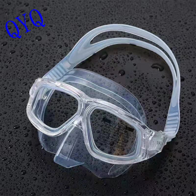 Maska do nurkowania Bezpłatne lustro powierzchniowe do nurkowania o wysokiej rozdzielczości, przeciwmgielne soczewki, sprzęt do maski do snorkelingu