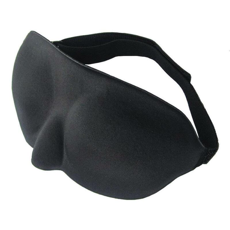 3D Ultra-soft Breathable Fabric Eyeshade Sleeping Eye Mask Portable Travel Sleep Rest Aid Eye Mask Cover Eye Patch Sleep Mask