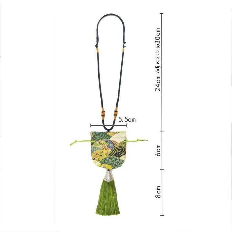 Pocket Car Hanging Multi function Small Purse Chinese Style Pouch Neck Hanging Sachet Han Cloth Necklace Jewelry Storage Bag