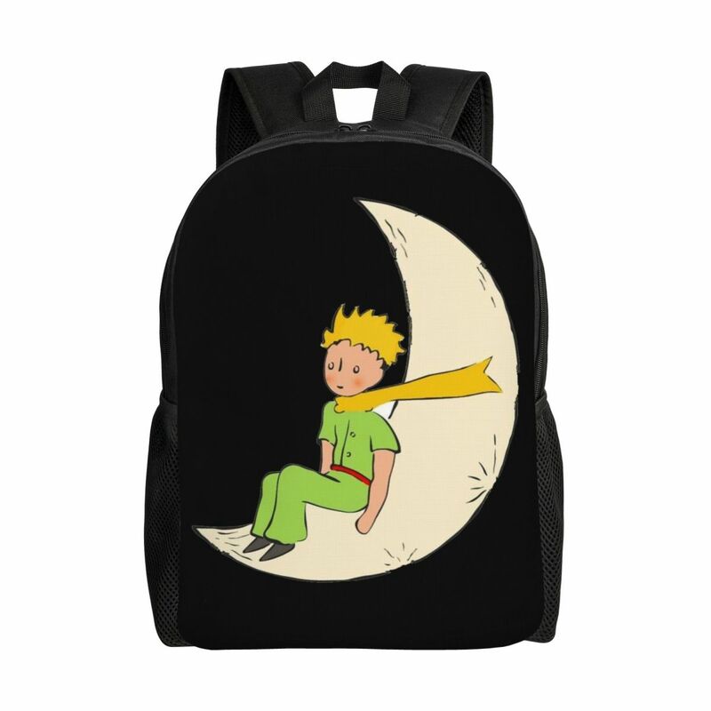 The Little Prince กระเป๋าใส่แล็ปท็อปผู้หญิงผู้ชายกระเป๋าหนังสือพื้นฐานสำหรับโรงเรียนนักศึกษากระเป๋าเจ้าชายใบเล็ก