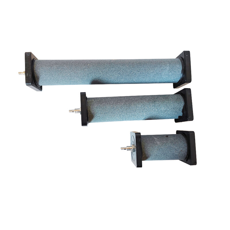 Airstones del diffusore della bolla del cilindro della pietra dell'aria per i sistemi idroponici della pompa dell'ossigeno del carro armato di pesce dell'acquario
