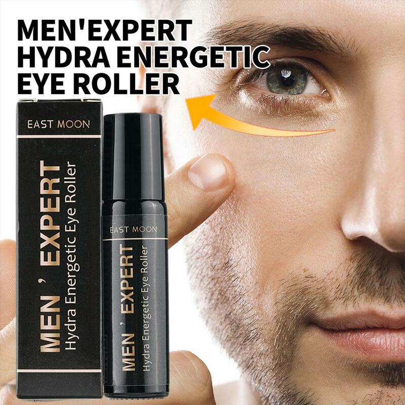 8ml Hyaluron säure Creme Roller Massage gerät Augen pflege Männer Experte Hydra-energetische Anti-Falten Müdigkeit eiskalte Augen Roller Männer