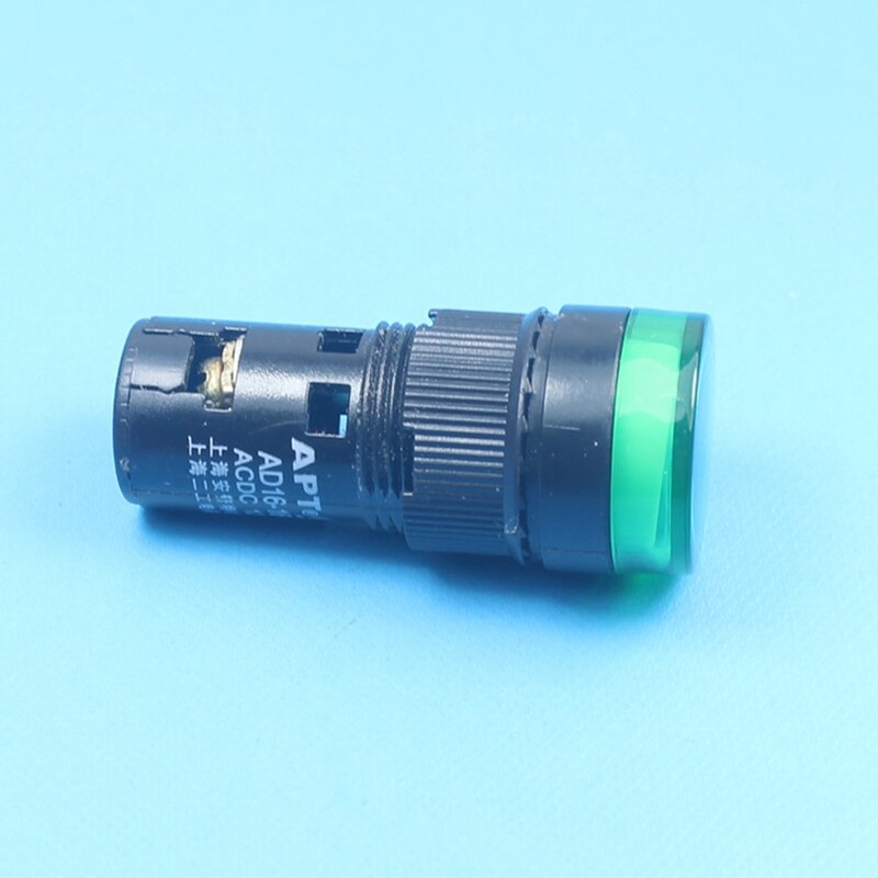 ABILKEEN-LED Luz indicadora, vermelho, verde, abertura, 48V, 16mm