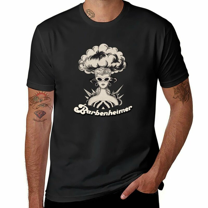 BarBenheimer #6 t-shirt new edition blanks magliette aderenti per uomo