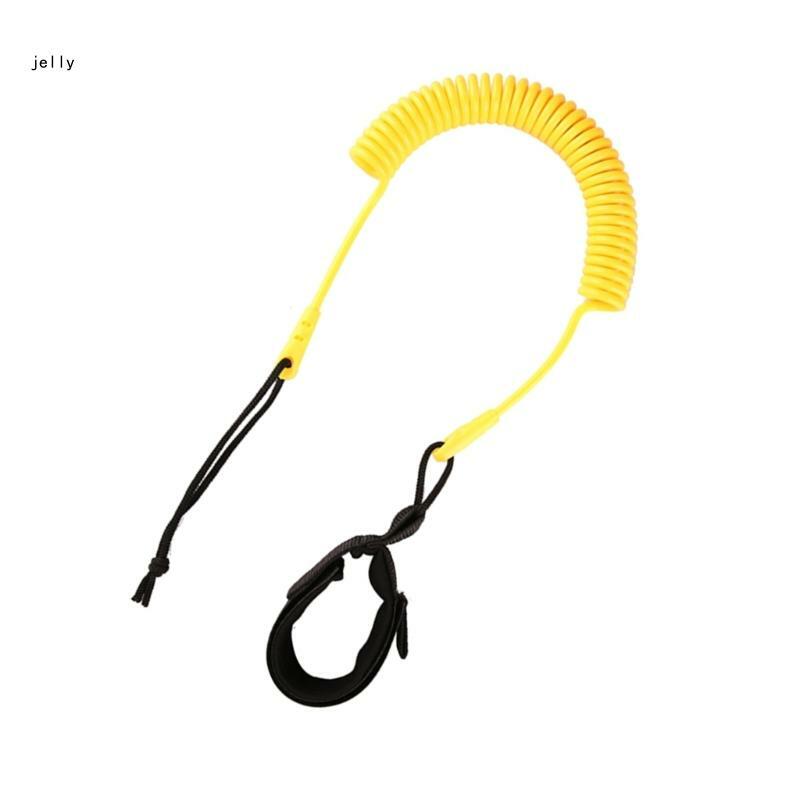 448C Coiled Stand Up Paddle Board Leash Legrope for Paddleboard Longboards Shortboard